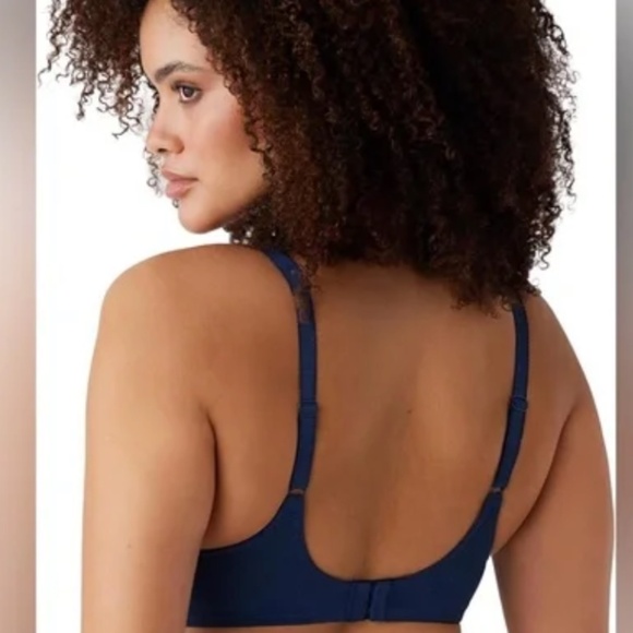 Wacoal Visual Effects Minimizer Bra up to I Cup - Bellwether Blue Size 34C NWT - Picture 3 of 3